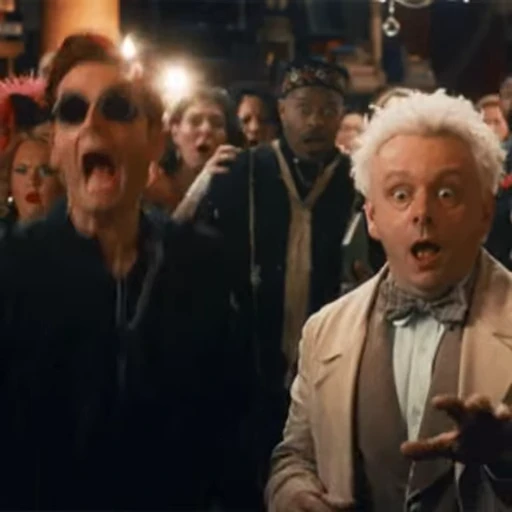 🤨 Стикер «Good Omens» для Telegram