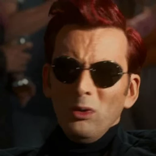🤨 Стикер «Good Omens» для Telegram