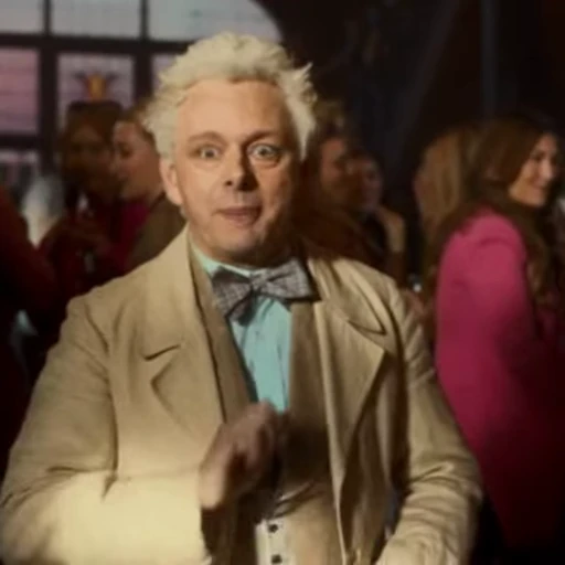 😛 Стикер «Good Omens» для Telegram