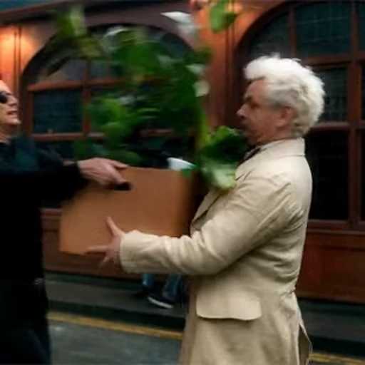 🌴 Стикер «Good Omens» для Telegram
