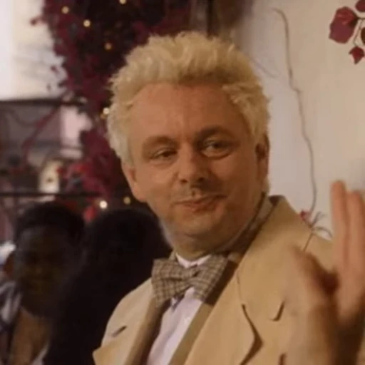😇 Стикер «Good Omens» для Telegram