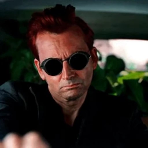 😒 Стикер «Good Omens» для Telegram
