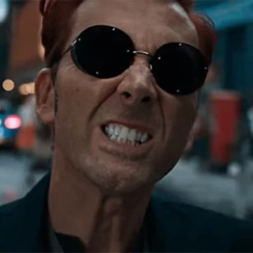 🤨 Стикер «Good Omens» для Telegram