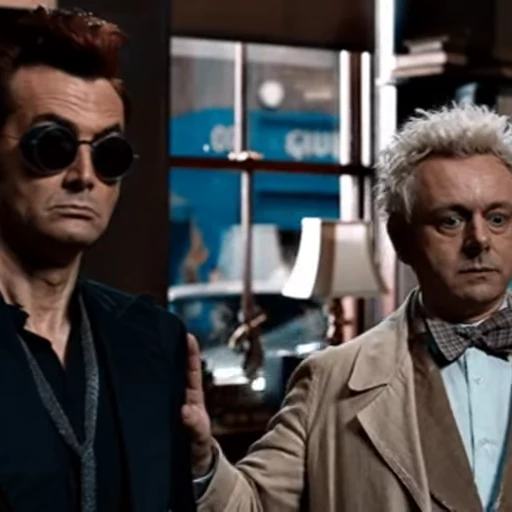 🤨 Стикер «Good Omens» для Telegram