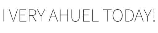🥺 Стикер «Very ahuel today» для Telegram