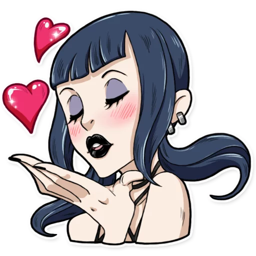 😘 Стикер «Bad Girl» для Telegram