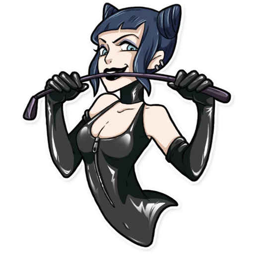 😈 Стикер «Bad Girl» для Telegram