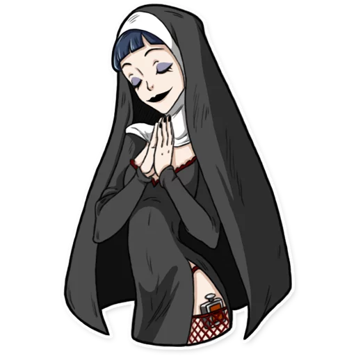 😇 Стикер «Bad Girl» для Telegram