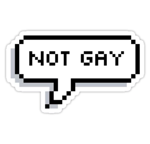 🚫 Стикер «Very Gay» для Telegram