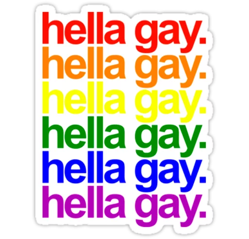 👍 Стикер «Very Gay» для Telegram