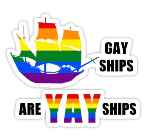 🛳 Стикер «Very Gay» для Telegram