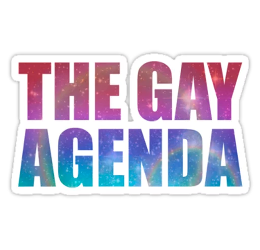 😈 Стикер «Very Gay» для Telegram