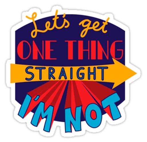☝ Стикер «Very Gay» для Telegram
