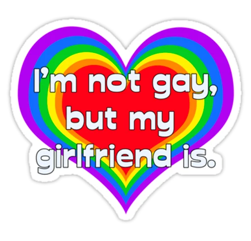 ❤ Стикер «Very Gay» для Telegram