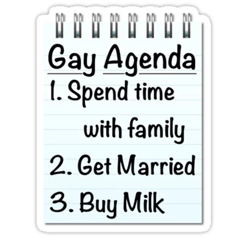 📖 Стикер «Very Gay» для Telegram