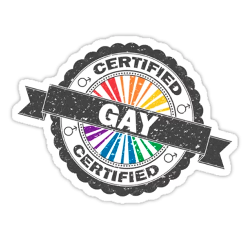 👍 Стикер «Very Gay» для Telegram