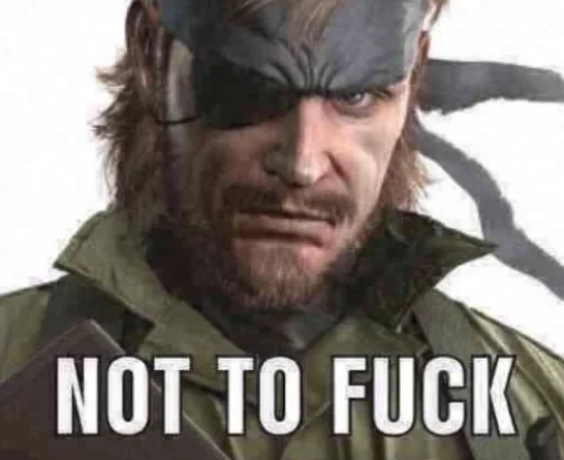 Стикерпак Metal Gear для Telegram