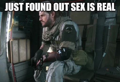 ☹️ Стикер «Metal Gear» для Telegram