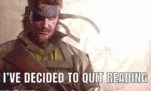 😏 Стикер «Metal Gear» для Telegram