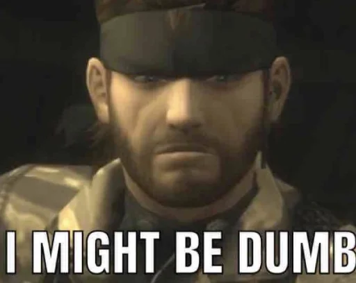 😠 Стикер «Metal Gear» для Telegram
