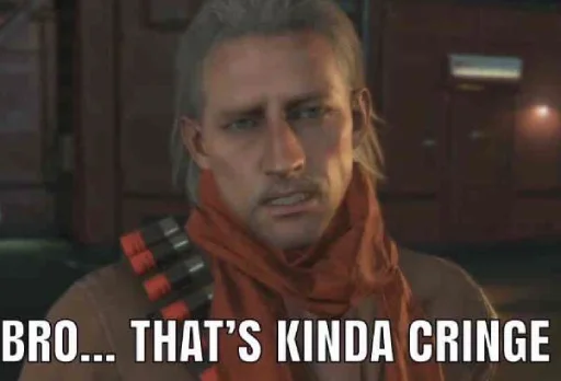 🥴 Стикер «Metal Gear» для Telegram