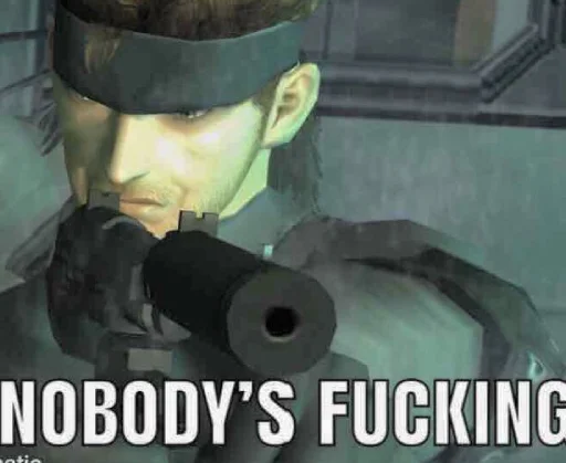 🔫 Стикер «Metal Gear» для Telegram
