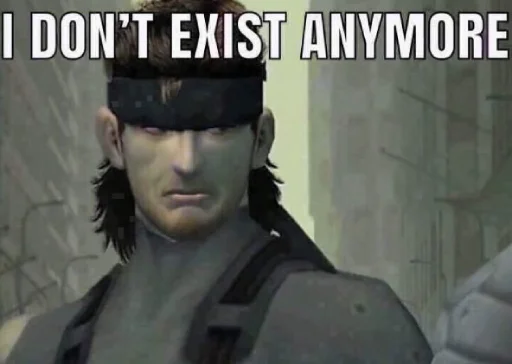 👁 Стикер «Metal Gear» для Telegram