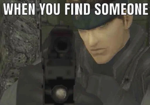 🥂 Стикер «Metal Gear» для Telegram