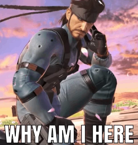 ❓ Стикер «Metal Gear» для Telegram