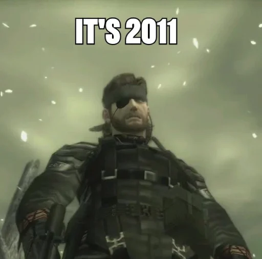 🕐 Стикер «Metal Gear» для Telegram