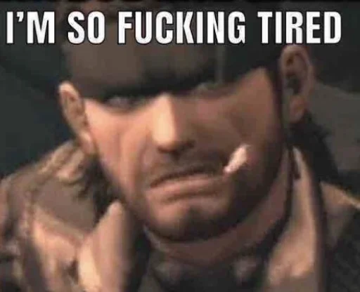 😣 Стикер «Metal Gear» для Telegram