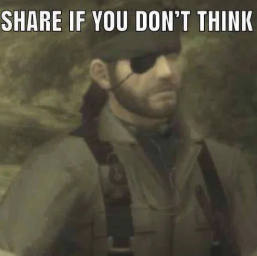 💭 Стикер «Metal Gear» для Telegram