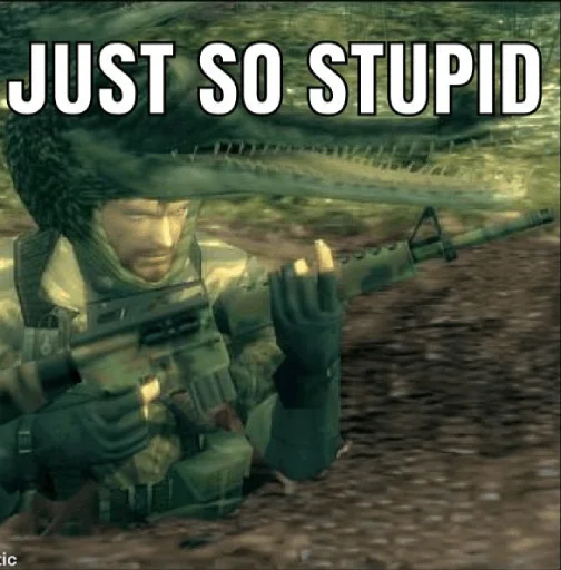 🤪 Стикер «Metal Gear» для Telegram