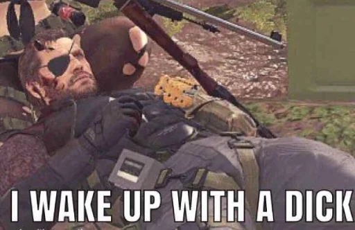 🍆 Стикер «Metal Gear» для Telegram