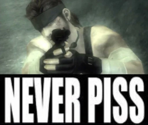 💦 Стикер «Metal Gear» для Telegram