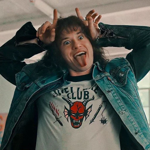 😜 Стикер «Very strange things» для Telegram
