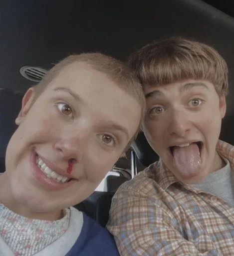 😋 Стикер «Very strange things» для Telegram