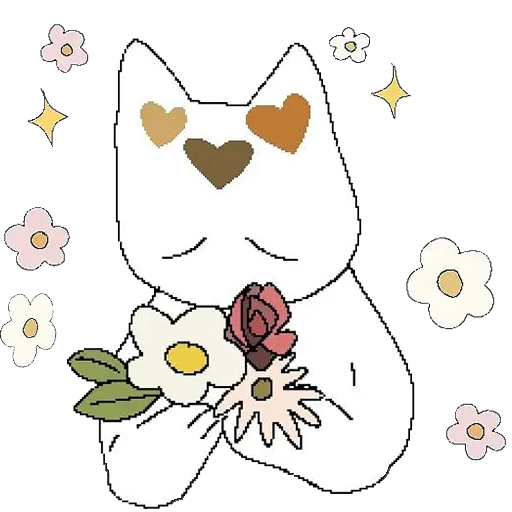 🥀 Стикер «дурні кішки» для Telegram