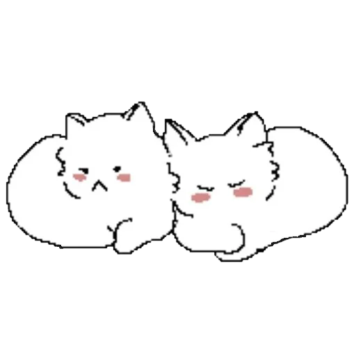❤️‍🩹 Стикер «дурні кішки» для Telegram