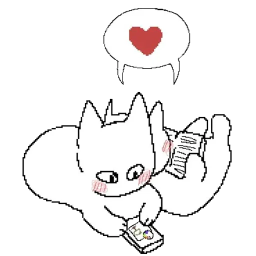 ❤️‍🩹 Стикер «дурні кішки» для Telegram