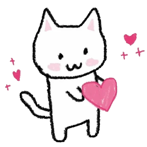 ❤️‍🩹 Стикер «дурні кішки» для Telegram