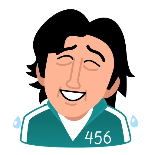 Стикерпак Игра в кальмара для Telegram
