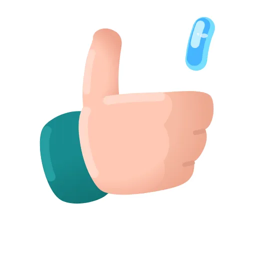 👍 Эмодзи «Игра в кальмара» для Telegram
