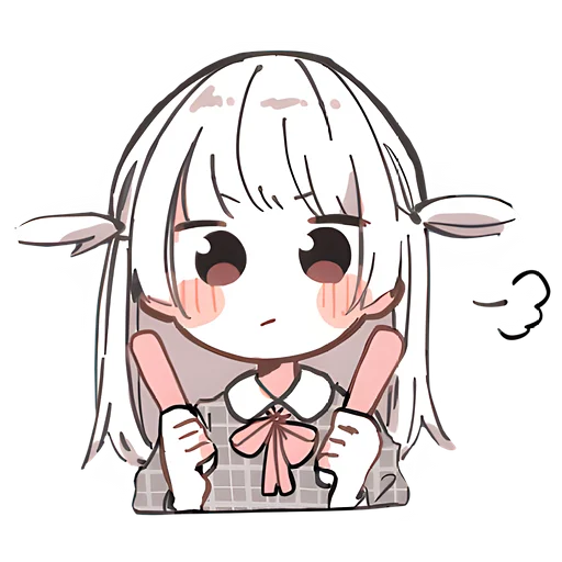😊 Стикер «Веслопола тян» для Telegram