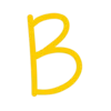 🏳️ Эмодзи «Весенний букет - жёлтые буквы и значки» для Telegram