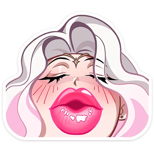 😘 Стикер «Веста» для Telegram