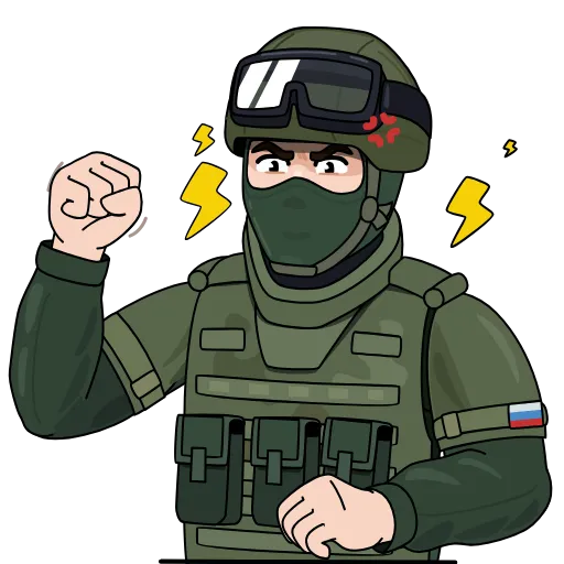 Стикер 7 Анимированный набор эмоджи «Вежливые люди»