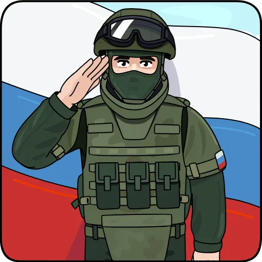 🫡 Стикер «Вежливые люди» для Telegram