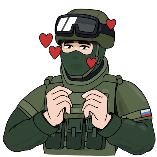 🫰 Стикер «Вежливые люди» для Telegram