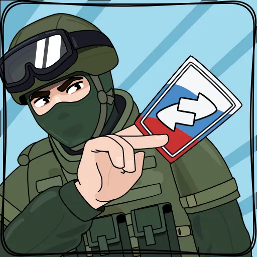 🔃 Стикер «Вежливые люди» для Telegram